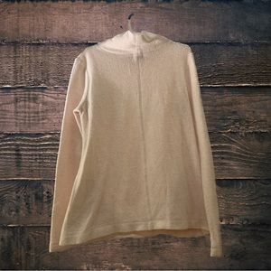 J. Crew Heather Pink Cowl Neck Pullover Sweater